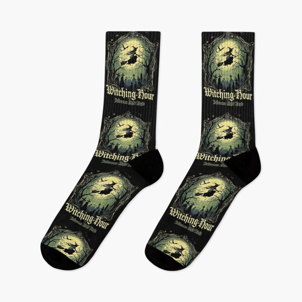 Item preview, Witching Hour – Halloween Night Magic Spooky Graveyard Design designed and sold by Jocamedahub.