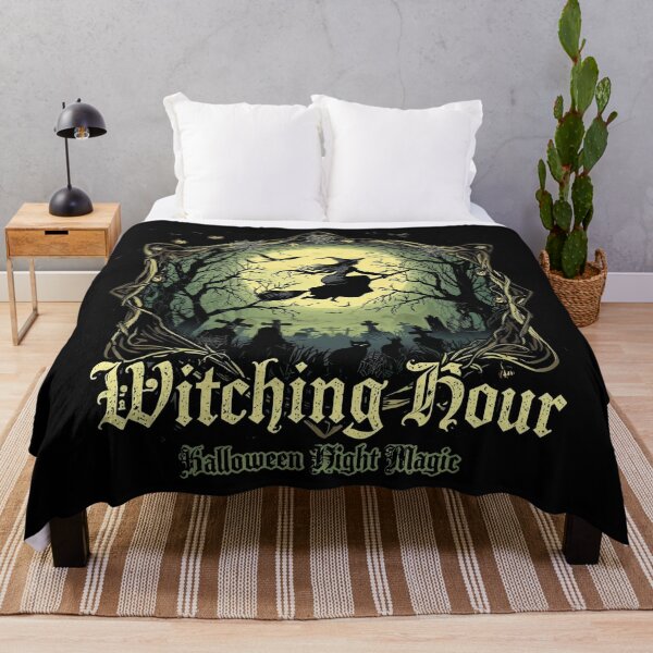 Item preview, Witching Hour – Halloween Night Magic Spooky Graveyard Design designed and sold by Jocamedahub.