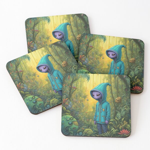 Item preview, Alien in the Jungle designed and sold by Colin Bentham.