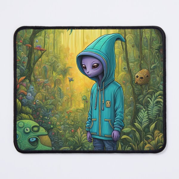Item preview, Alien in the Jungle designed and sold by Colin Bentham.