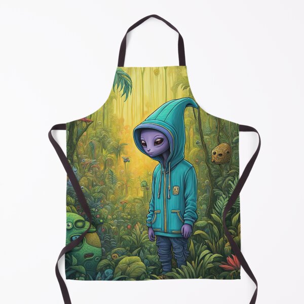 Item preview, Alien in the Jungle designed and sold by Colin Bentham.