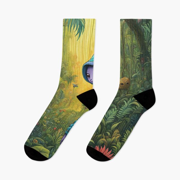 Item preview, Alien in the Jungle designed and sold by Colin Bentham.