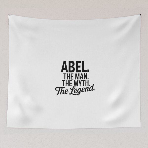 Item preview, Abel Name Abel The Man The Myth The legend designed and sold by Watsonarts.