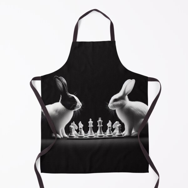 Item preview, Cute rabbits chess playing designed and sold by Dogandesighn.