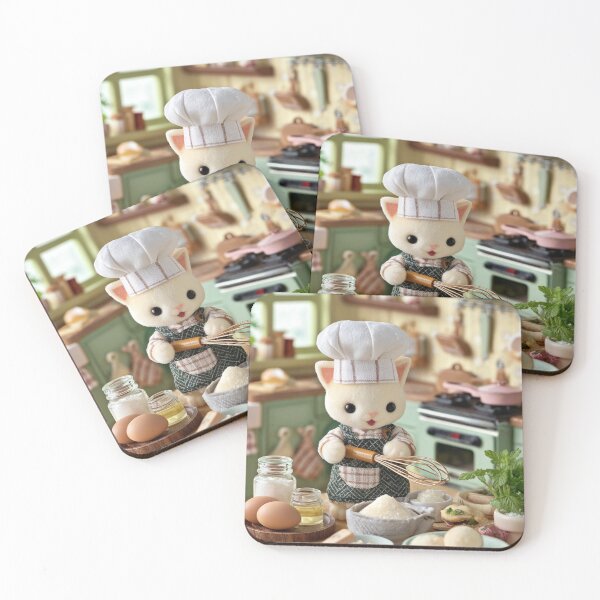 Item preview, Cute Cat Chef Illustration - Baking Kitty  designed and sold by Juli M..