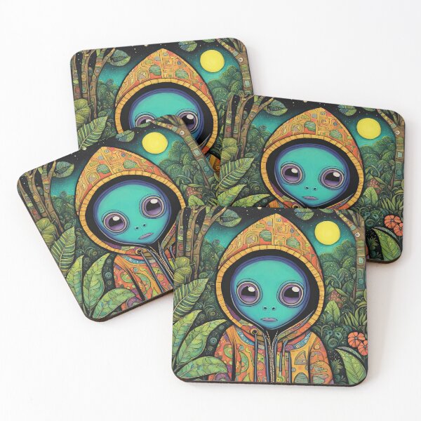 Item preview, Alien in the Jungle designed and sold by Colin Bentham.