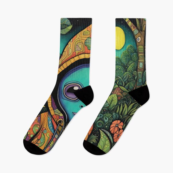 Item preview, Alien in the Jungle designed and sold by Colin Bentham.