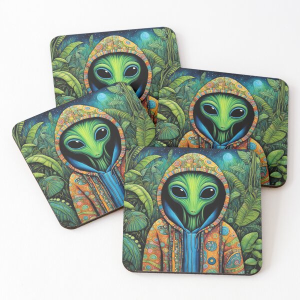 Item preview, Alien in the Jungle designed and sold by Colin Bentham.