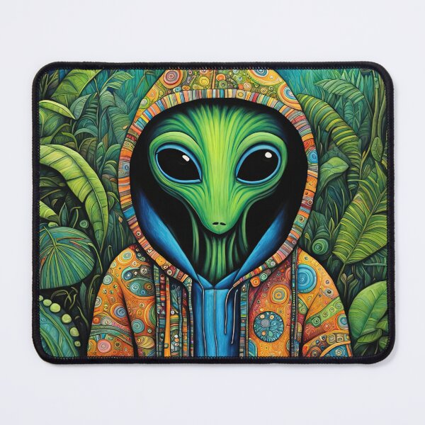 Item preview, Alien in the Jungle designed and sold by Colin Bentham.