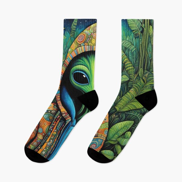 Item preview, Alien in the Jungle designed and sold by Colin Bentham.