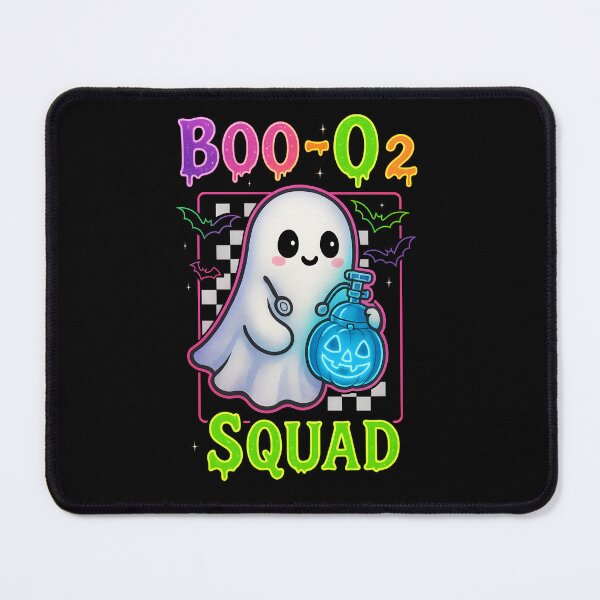 Item preview, Boo O₂ Squad – Funny Halloween Respiratory Therapist Design designed and sold by ClinicalHubs.