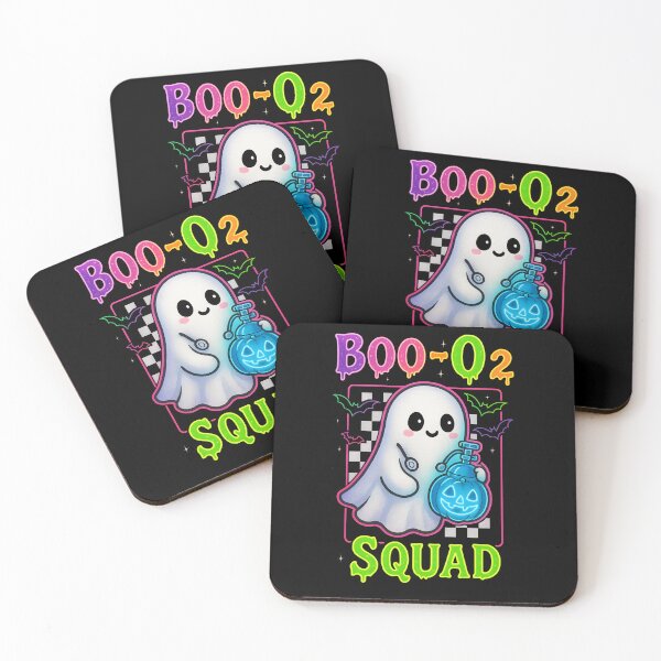 Item preview, Boo O₂ Squad – Funny Halloween Respiratory Therapist Design designed and sold by ClinicalHubs.