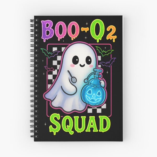 Item preview, Boo O₂ Squad – Funny Halloween Respiratory Therapist Design designed and sold by ClinicalHubs.