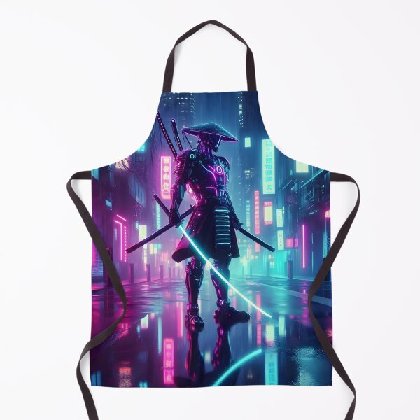 Item preview, Cyberpunk Samurai designed and sold by ArtsyWishesShop.