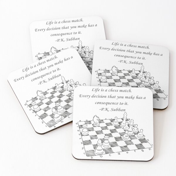 Item preview, Chess related quote designed and sold by serenebookworm.