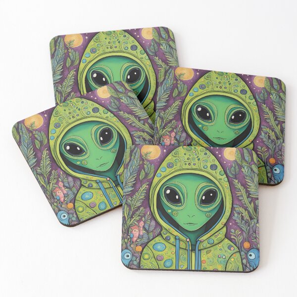 Item preview, Alien in the Jungle designed and sold by Colin Bentham.