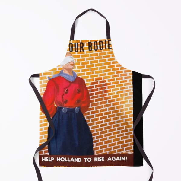 Item preview, WWII Dutch Resistance Propaganda Poster | Queen Wilhelmina Fund Art | Support the Netherlands Against Nazi Oppression designed and sold by artofuniverse.