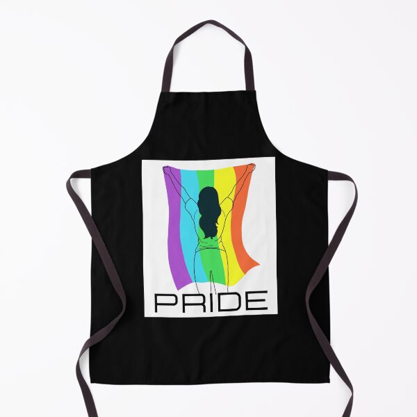 Item preview, Pride Woman with Rainbow Towel LGBT designed and sold by NaGoSphere.