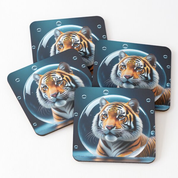 Item preview, Enigmatic Tiger Gaze designed and sold by MDKey DESIGN.