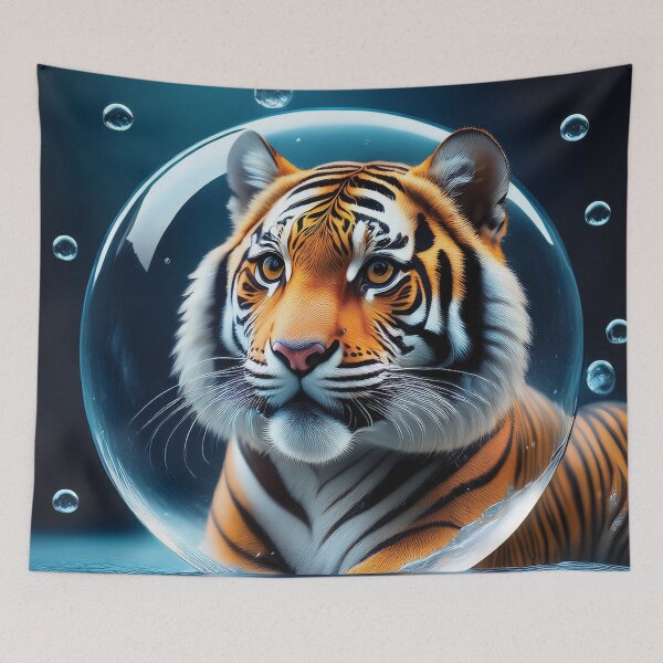 Item preview, Enigmatic Tiger Gaze designed and sold by MDKey DESIGN.