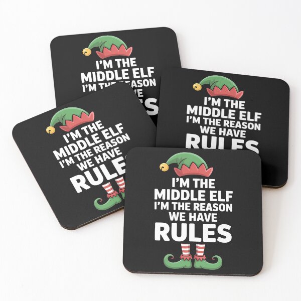 Item preview, Funny Christmas - I’m the Middle Elf designed and sold by Jaanussar.