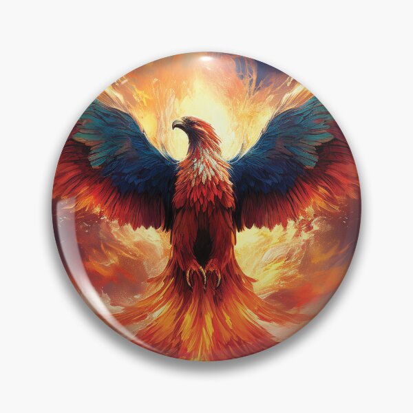 Item preview, Fiery Phoenix Rising designed and sold by MDKey DESIGN.