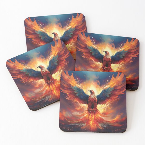 Item preview, Fiery Phoenix Rising designed and sold by MDKey DESIGN.