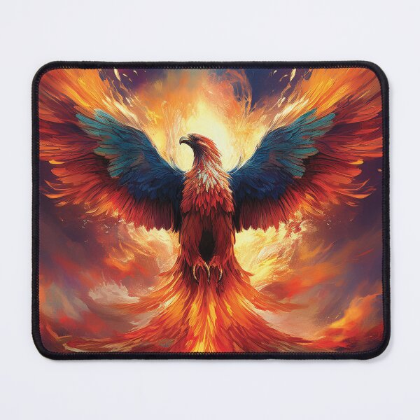Item preview, Fiery Phoenix Rising designed and sold by MDKey DESIGN.