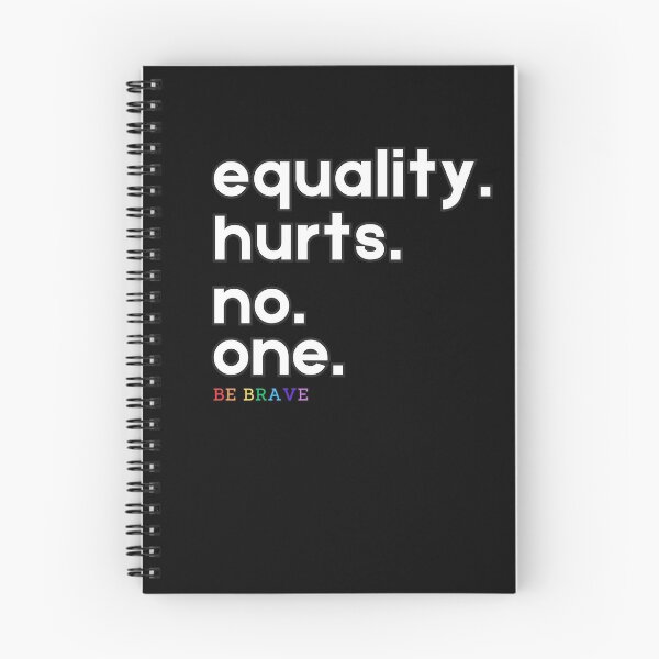 Item preview, Equality Hurts No One Be Brave Simply Support Design LGBT designed and sold by NaGoSphere.