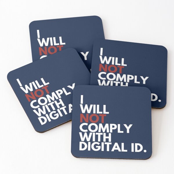Item preview, I will not comply with digital ID designed and sold by Tee4One.