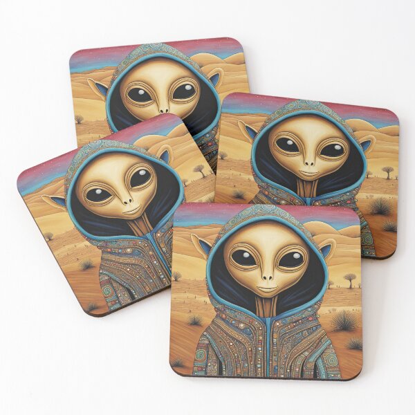 Item preview, Alien in Sahara designed and sold by Colin Bentham.