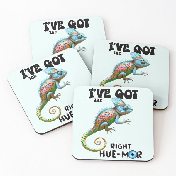 Item preview, Chameleon: I’ve Got the Right Hue-mor designed and sold by Doodle-Bloom.