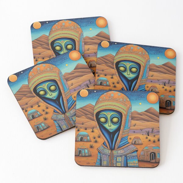 Item preview, Alien in Sahara designed and sold by Colin Bentham.