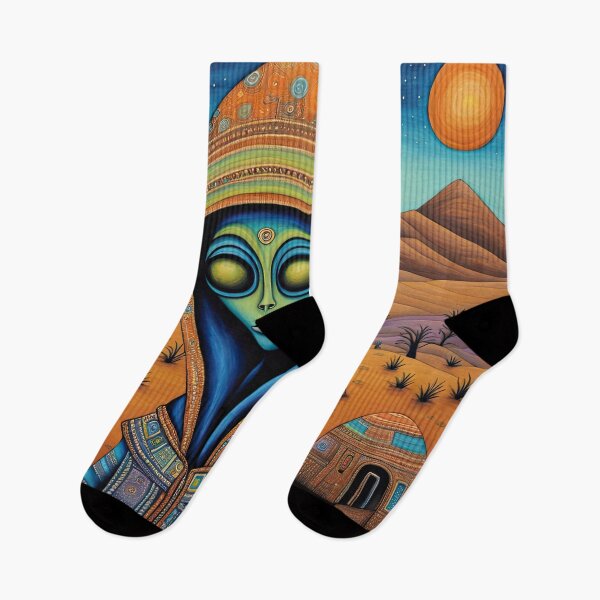 Item preview, Alien in Sahara designed and sold by Colin Bentham.