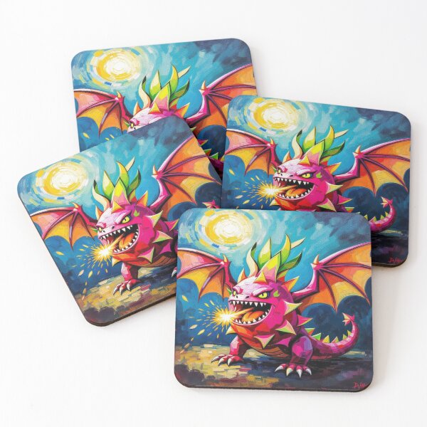 Item preview, Crystalline Dragon – polygonal power & color splendor in an epic moment of magic designed and sold by FotoworldEdel.