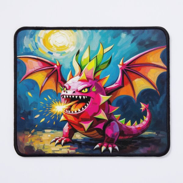 Item preview, Crystalline Dragon – polygonal power & color splendor in an epic moment of magic designed and sold by FotoworldEdel.