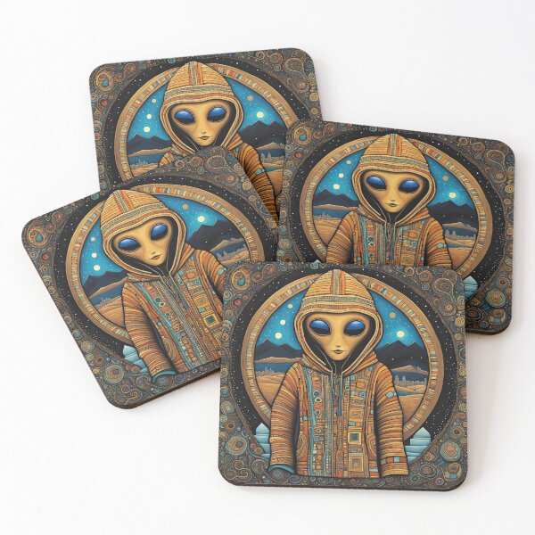 Item preview, Alien in Sahara designed and sold by Colin Bentham.