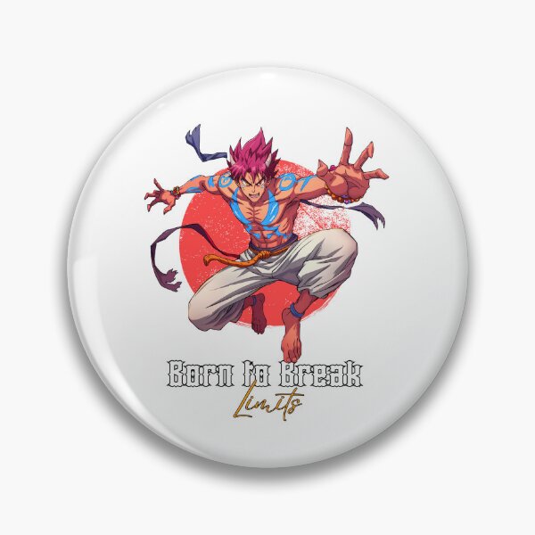 Item preview, Akaza Demon Slayer – Born to Break Limits designed and sold by lamiarte.