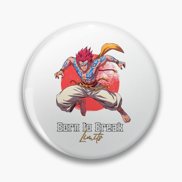 Item preview, Akaza Demon Slayer – Born to Break Limits designed and sold by lamiarte.