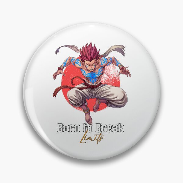 Item preview, Akaza Demon Slayer – Born to Break Limits designed and sold by lamiarte.