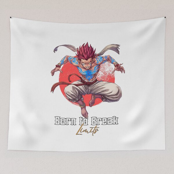 Item preview, Akaza Demon Slayer – Born to Break Limits designed and sold by lamiarte.