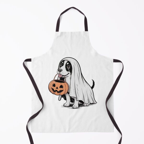Item preview, Funny ghost dog, Dog with jack o lantern designed and sold by J-Style-Design.