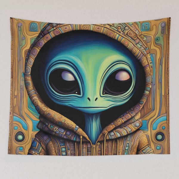 Item preview, Alien in Sahara designed and sold by Colin Bentham.