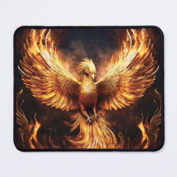 Item preview, Golden Phoenix Rising from Flames designed and sold by MDKey DESIGN.
