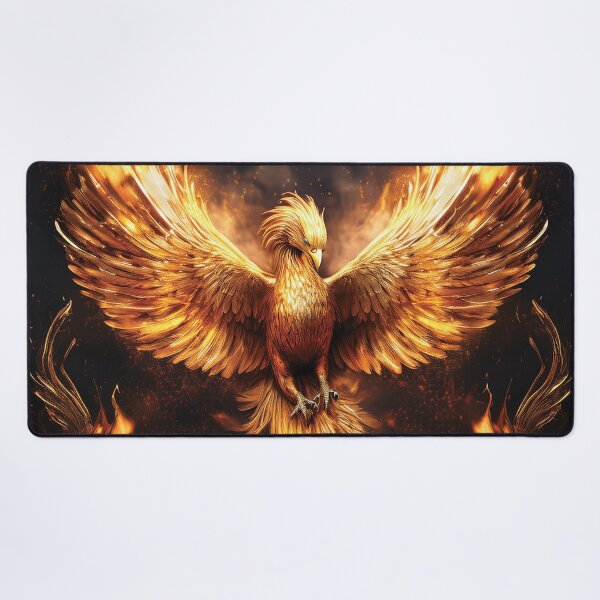 Item preview, Golden Phoenix Rising from Flames designed and sold by MDKey DESIGN.