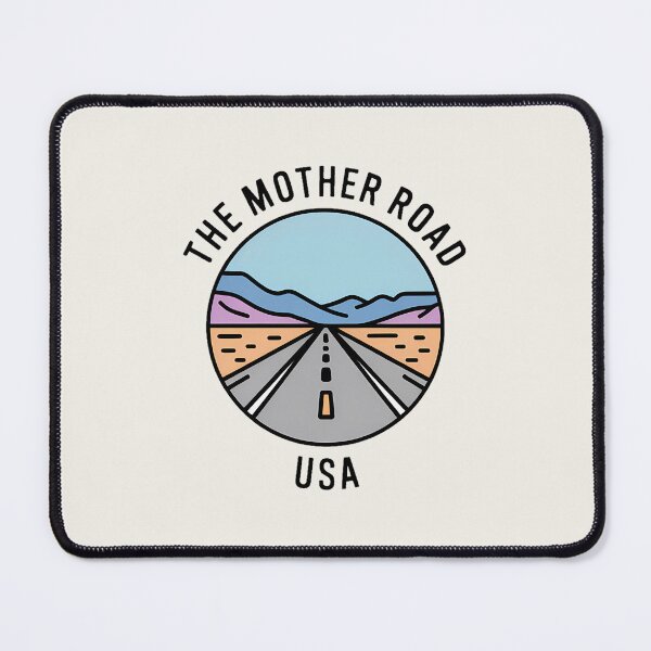 Item preview, Minimalist The Mother Road USA Sticker designed and sold by Horizon Tales.