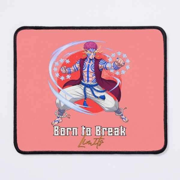 Item preview, Akaza Demon Slayer – Born to Break Limits designed and sold by lamiarte.