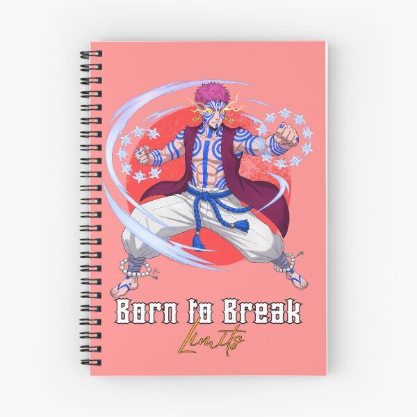Item preview, Akaza Demon Slayer – Born to Break Limits designed and sold by lamiarte.