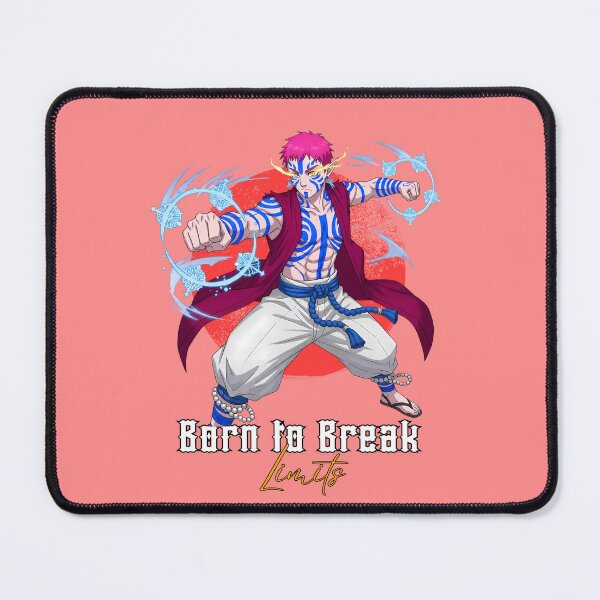 Item preview, Akaza Demon Slayer – Born to Break Limits designed and sold by lamiarte.