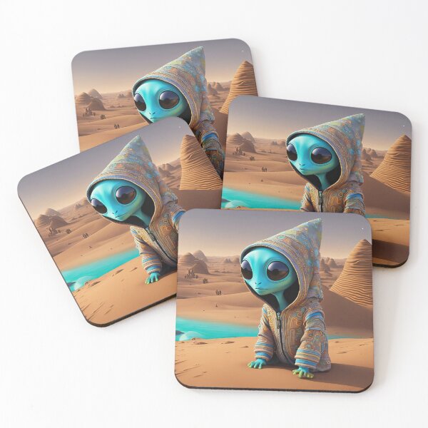 Item preview, Alien in Sahara designed and sold by Colin Bentham.